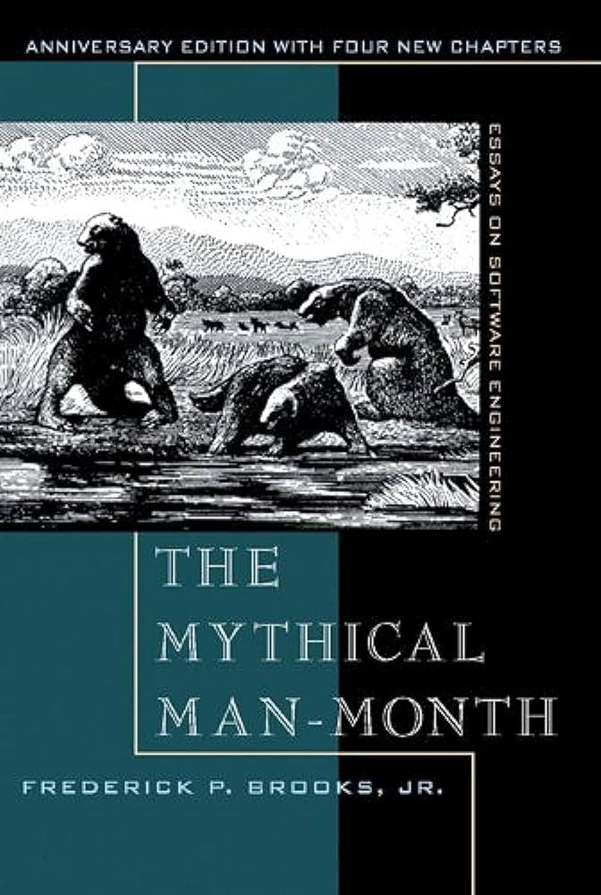 The Mythical Man-Month: Essays on Software Engineering. Ілюстрація Amazon