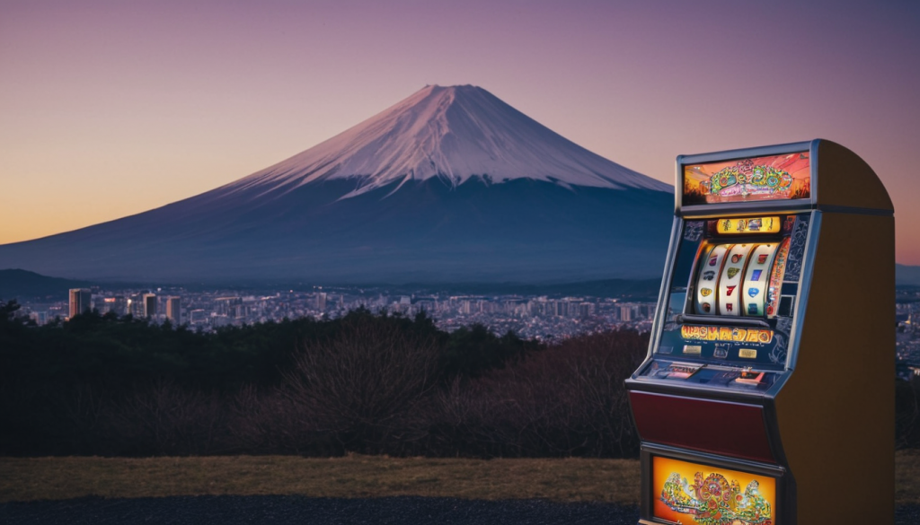 Гральний автомат та гора Фудзі