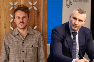 Євген Клопотенко, Віталій Кличко, колаж