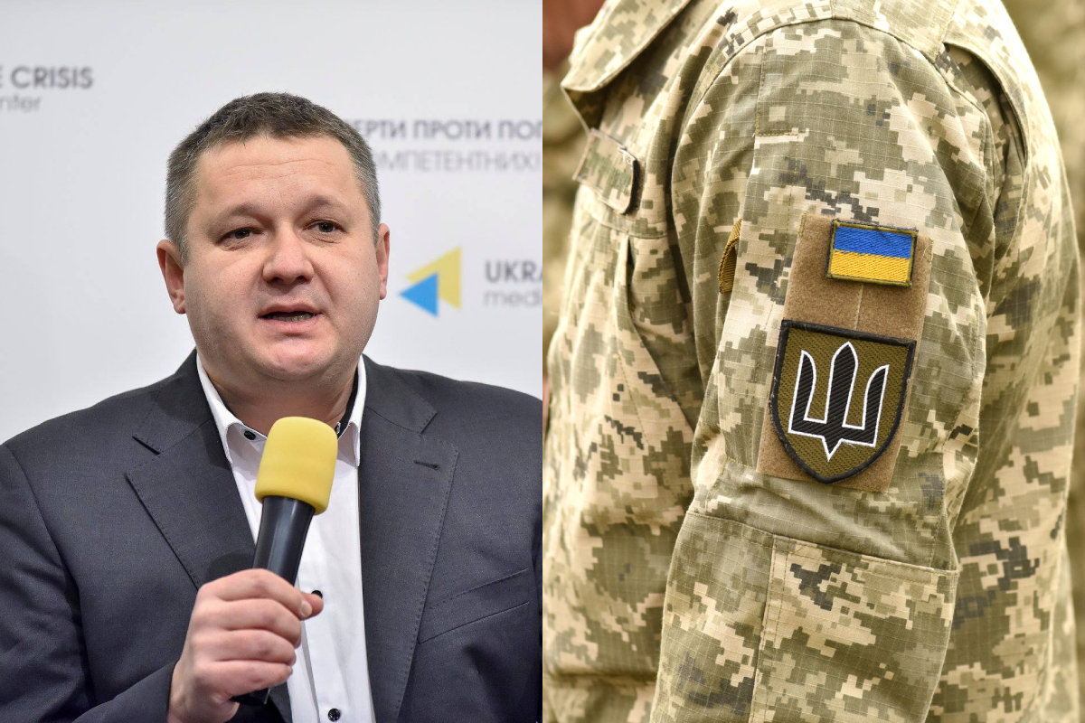 Політолог Олексій Кошель, українські військові, колаж