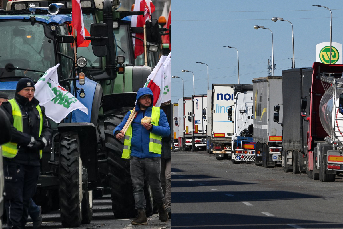 Блокування україно-польського кордону