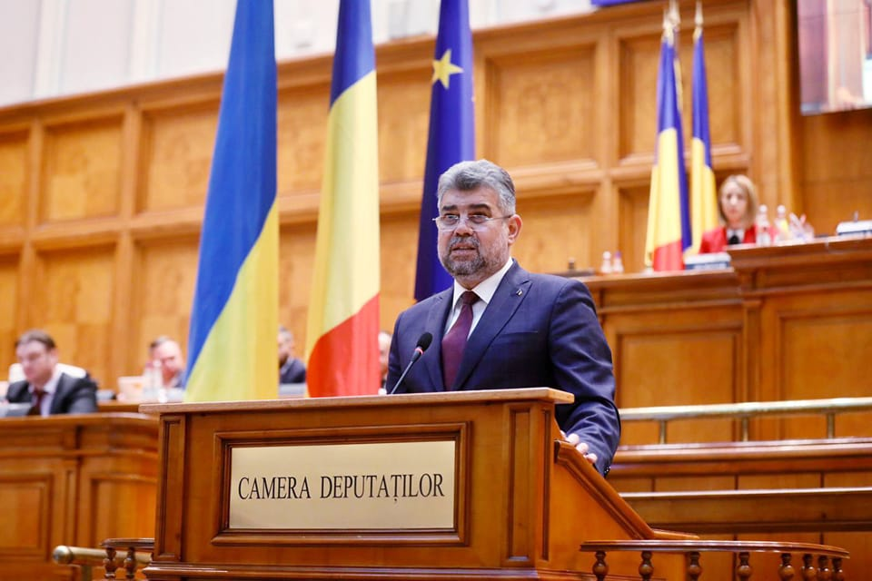 Марчел Чолаку, премʼєр-міністр Румунії