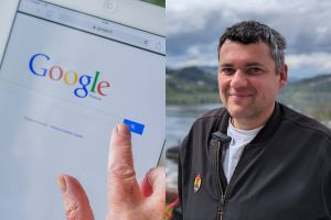 google, тімур ворона. чоловік на фоні гір