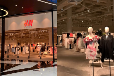 H&M в Blockbuster Mall, колаж