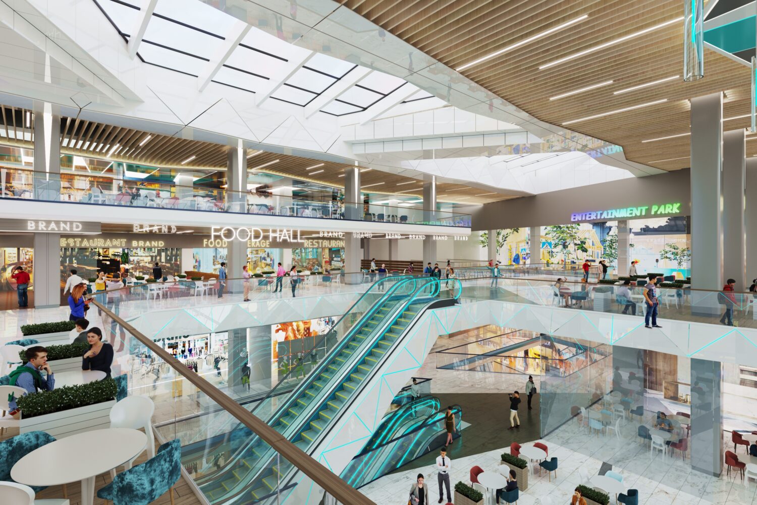 Візуалізація Ocean Mall. Зображення: Urban Expert