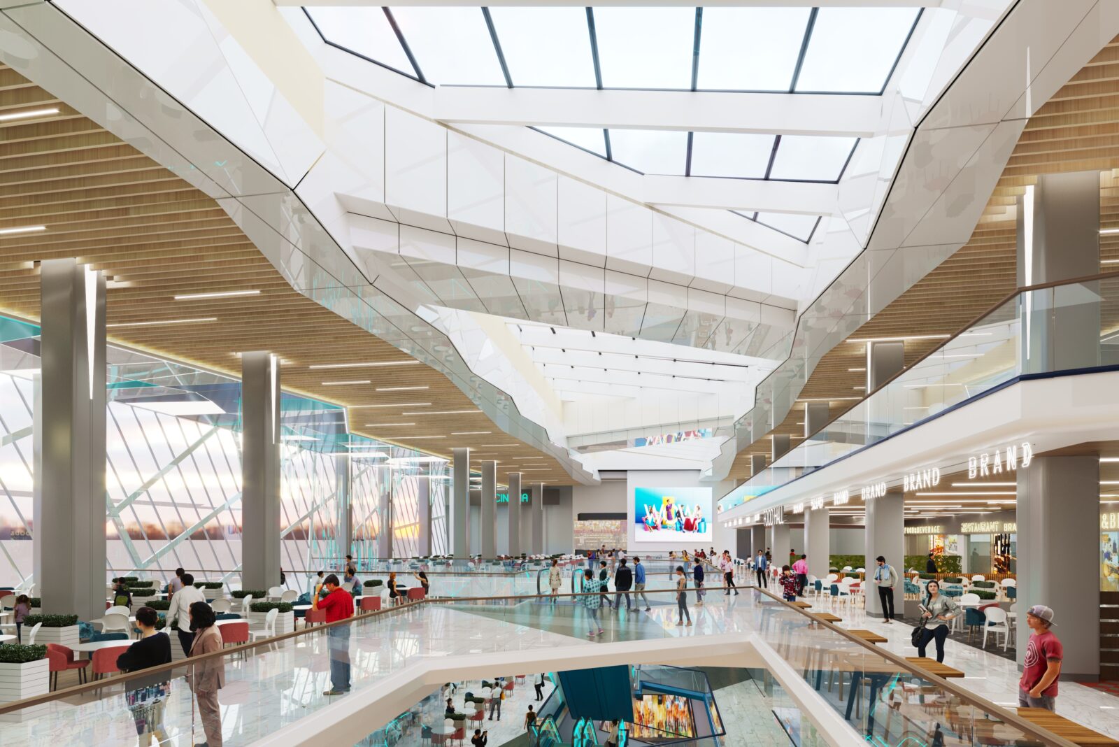 Візуалізація Ocean Mall. Зображення: Urban Expert