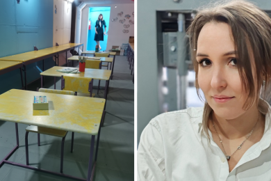 Меблі Recast Plastic та засновниця проєкту Ольга Лекова