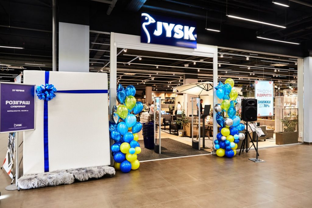 Відкриття магазину JYSK