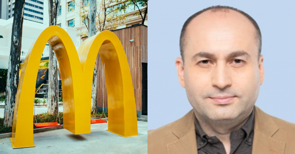 McDonald’s, Віталій Стефурак, колаж