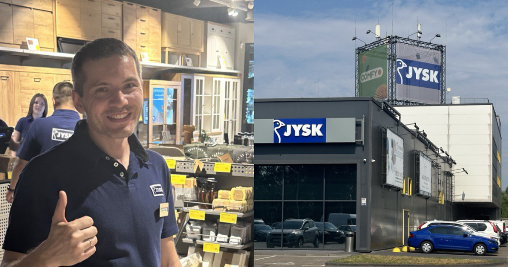 JYSK, колаж