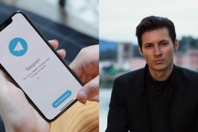 Telegram, Павло Дуров, колаж