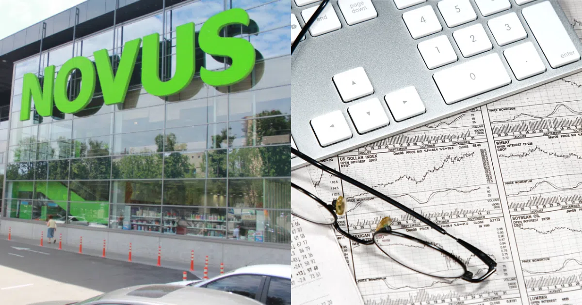 Novus, операції з цінними паперами, колаж