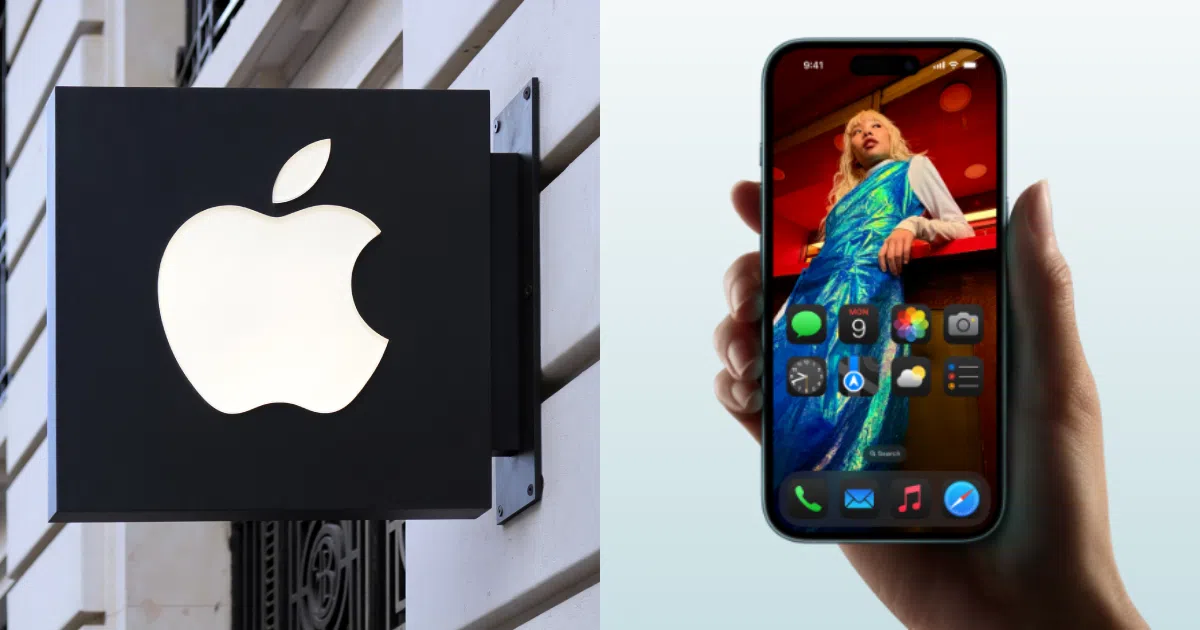 Вивіска Apple, iPhone, колаж