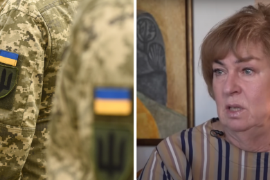 Елла Лібанова, люди у військовій формі