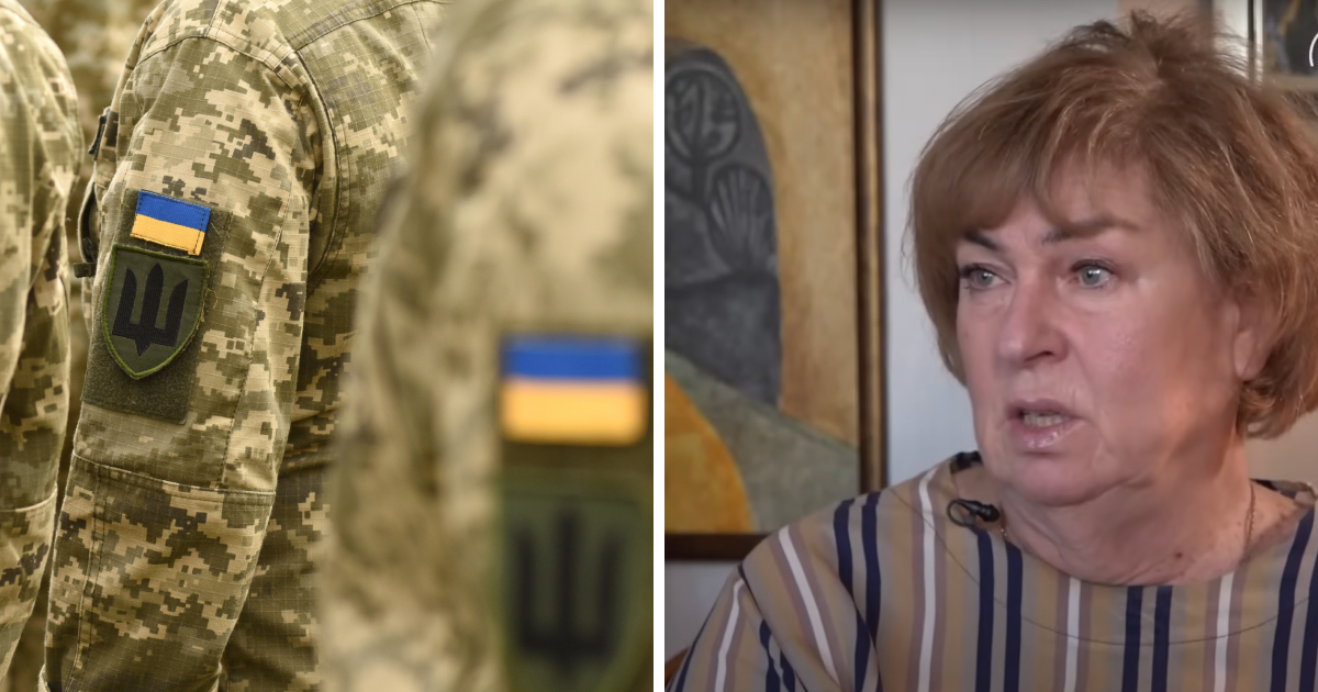 Елла Лібанова, люди у військовій формі