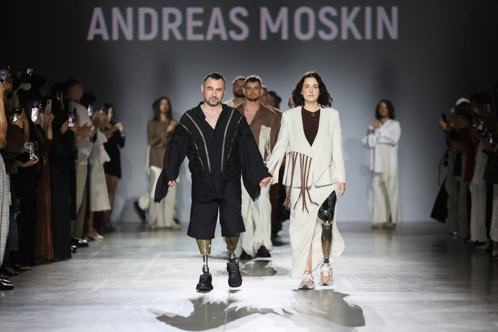 Показ ANDREAS MOSKIN на Ukrainian Fashion Week