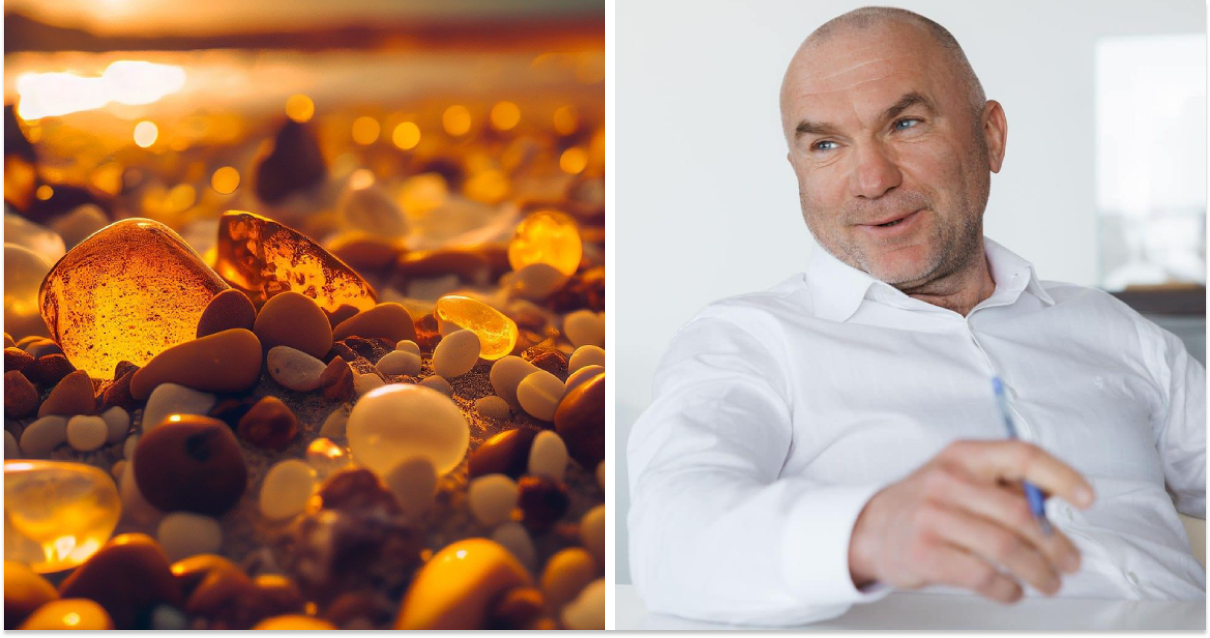 Бурштин, Ігор Мазепа, колаж