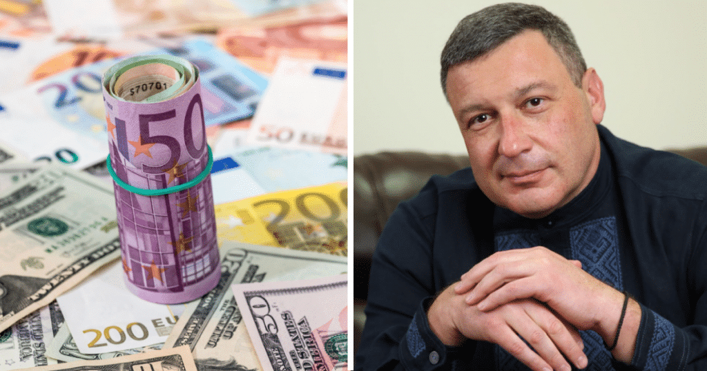 Валюта, Сергій Мамедов, колаж