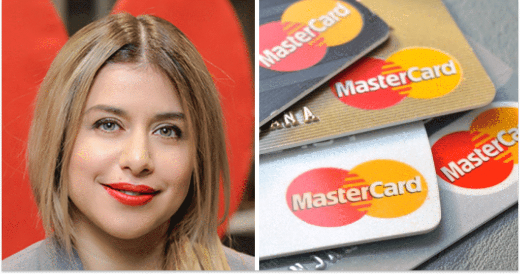 Інга Андреєва, Mastercard, колаж