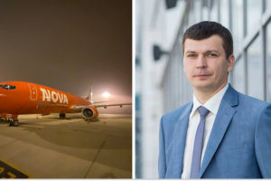 Літак Supernova Airlines, Ярослав Красножон, колаж
