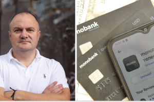 Олександр Колб, monobank, колаж
