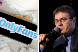OnlyFans, Данило Гетманцев, колаж
