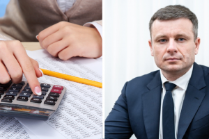 Податки, Сергій Марченко, колаж