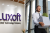 Luxoft логотип, звільнений працівник