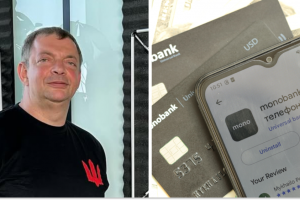 Олег Гороховський, monobank, колаж