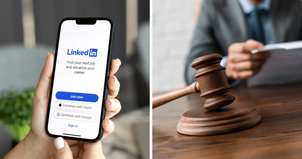LinkedIn, суд
