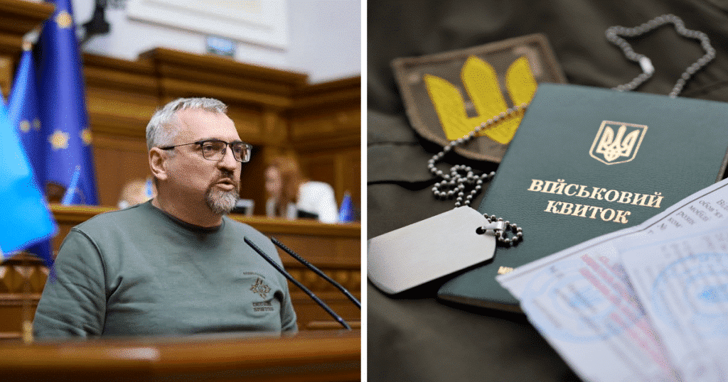 Нардеп Олександр Федієнко виступає в Раді, військовий квиток