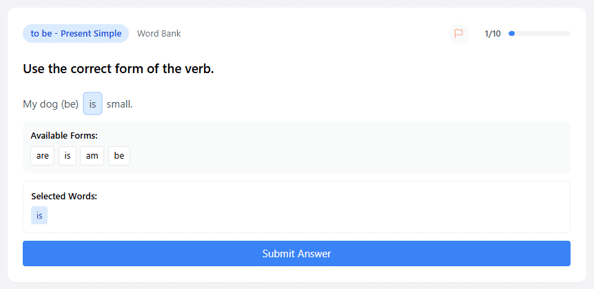 Скриншот: grammartrack.com