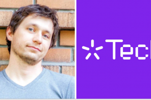 Міша Нестор, лого Kyivstar.Tech, колаж