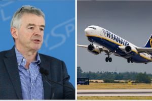 Майкл О’Лірі, Ryanair, колаж