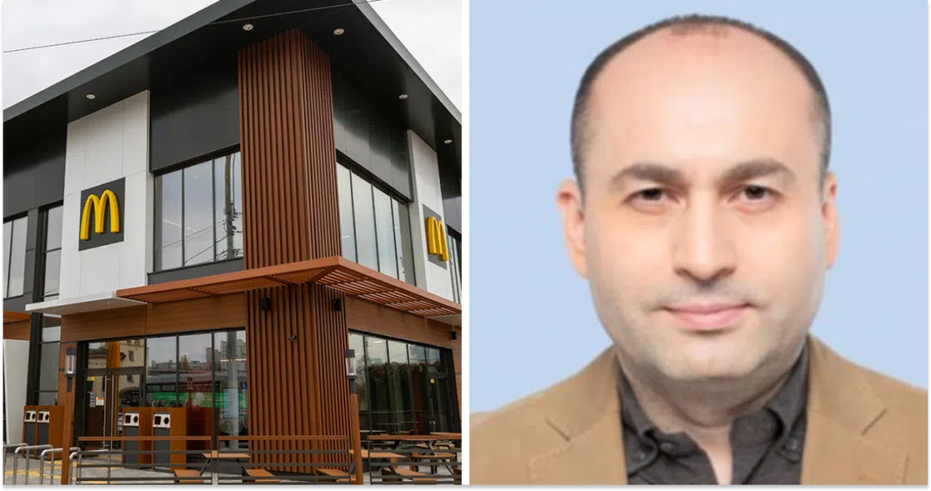 McDonald’s, Віталій Стефурак, колаж
