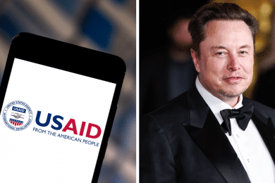 USAID Ілон Маск