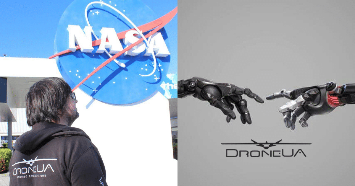 DroneUA, Nasa, роботи