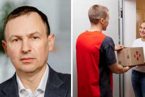 «Нова пошта», Володимир Поперешнюк, колаж