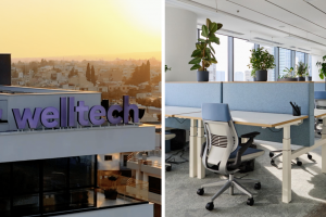 логотип Welltech, офіс