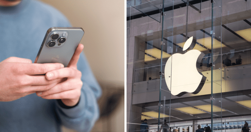 iphone, Apple logo