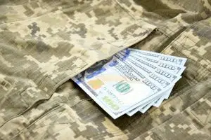 гроші військова форма мілтек