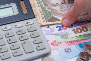 Калькулятор, гривні